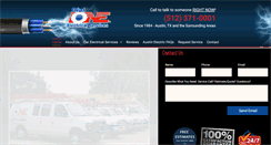 Desktop Screenshot of dialoneelectrical.com